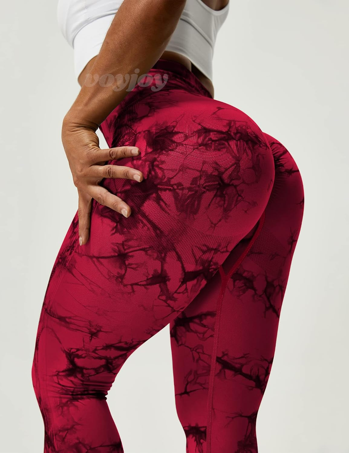 Seamless Leggings for Women High Waist Yoga Pants Scrunch Butt Lifting Elastic Tights